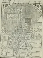 Picture 2 of 171 from Trattato dell'imbrigliare, maneggiare, et ferrare cavalli : diviso in tre parti, con alcvni discorsi sopra la natura di caualli, con disegni di briglie, maneggi, & di caualieri a cauallo, & de ferri d'esso (1556), leaf 5