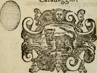 An illustration from Trattato di Fabio Albergati ... del modo di ridvrre à pace l'inimicitie priuate. In questa terza inpressione riueduto, & accresciuto di molte degne cose dal proprio autore .. (1621)