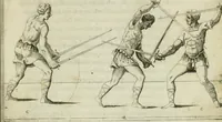 An illustration from Trattato di scientia d'arme : con vn dialogo di filosofia (1553)