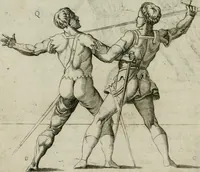 Picture 85 of 100 from Trattato di scientia d'arme : con vn dialogo di filosofia (1553), leaf 123