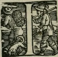 An illustration from Trattato di scientia d'arme : con vn dialogo di filosofia (1553)