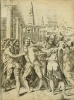 An illustration from Trattato di scientia d'arme : con vn dialogo di filosofia (1553)