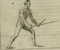 An illustration from Trattato di scientia d'arme : con vn dialogo di filosofia (1553)