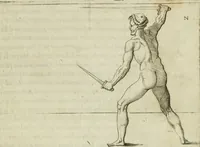 An illustration from Trattato di scientia d'arme : con vn dialogo di filosofia (1553)