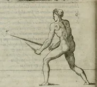 An illustration from Trattato di scientia d'arme : con vn dialogo di filosofia (1553)