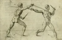 An illustration from Trattato di scientia d'arme : con vn dialogo di filosofia (1553)