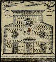 Picture 61 of 258 from Trattato nuouo delle cose maravigliose dell'alma città di Roma : ornato de molte figure, nel quale si discorre de 300. & più chiese (1610), leaf 109