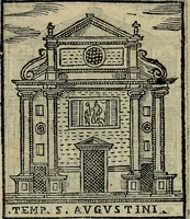 Picture 71 of 258 from Trattato nuouo delle cose maravigliose dell'alma città di Roma : ornato de molte figure, nel quale si discorre de 300. & più chiese (1610), leaf 121
