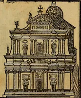 An illustration from Trattato nuouo delle cose maravigliose dell'alma città di Roma : ornato de molte figure, nel quale si discorre de 300. & più chiese (1610)