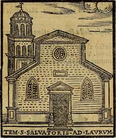 Picture 82 of 258 from Trattato nuouo delle cose maravigliose dell'alma città di Roma : ornato de molte figure, nel quale si discorre de 300. & più chiese (1610), leaf 134