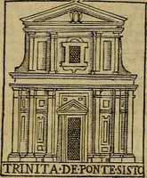 An illustration from Trattato nuouo delle cose maravigliose dell'alma città di Roma : ornato de molte figure, nel quale si discorre de 300. & più chiese (1610)