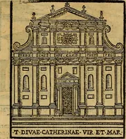 Picture 94 of 258 from Trattato nuouo delle cose maravigliose dell'alma città di Roma : ornato de molte figure, nel quale si discorre de 300. & più chiese (1610), leaf 154