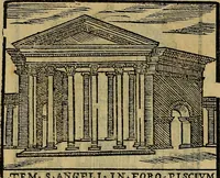 An illustration from Trattato nuouo delle cose maravigliose dell'alma città di Roma : ornato de molte figure, nel quale si discorre de 300. & più chiese (1610)