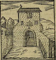 An illustration from Trattato nuouo delle cose maravigliose dell'alma città di Roma : ornato de molte figure, nel quale si discorre de 300. & più chiese (1610)