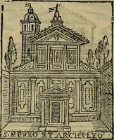 An illustration from Trattato nuouo delle cose maravigliose dell'alma città di Roma : ornato de molte figure, nel quale si discorre de 300. & più chiese (1610)
