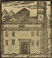 An illustration from Trattato nuouo delle cose maravigliose dell'alma città di Roma : ornato de molte figure, nel quale si discorre de 300. & più chiese (1610)