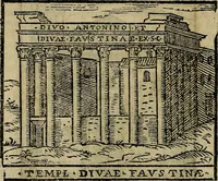 An illustration from Trattato nuouo delle cose maravigliose dell'alma città di Roma : ornato de molte figure, nel quale si discorre de 300. & più chiese (1610)