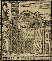 An illustration from Trattato nuouo delle cose maravigliose dell'alma città di Roma : ornato de molte figure, nel quale si discorre de 300. & più chiese (1610)