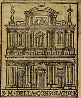 An illustration from Trattato nuouo delle cose maravigliose dell'alma città di Roma : ornato de molte figure, nel quale si discorre de 300. & più chiese (1610)