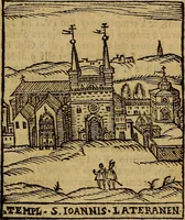 Picture 4 of 258 from Trattato nuouo delle cose maravigliose dell'alma città di Roma : ornato de molte figure, nel quale si discorre de 300. & più chiese (1610), leaf 18