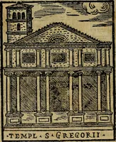 Picture 117 of 258 from Trattato nuouo delle cose maravigliose dell'alma città di Roma : ornato de molte figure, nel quale si discorre de 300. & più chiese (1610), leaf 181