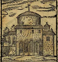 An illustration from Trattato nuouo delle cose maravigliose dell'alma città di Roma : ornato de molte figure, nel quale si discorre de 300. & più chiese (1610)