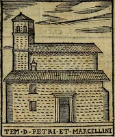 An illustration from Trattato nuouo delle cose maravigliose dell'alma città di Roma : ornato de molte figure, nel quale si discorre de 300. & più chiese (1610)