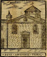 Picture 125 of 258 from Trattato nuouo delle cose maravigliose dell'alma città di Roma : ornato de molte figure, nel quale si discorre de 300. & più chiese (1610), leaf 192