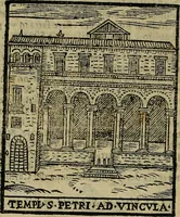 An illustration from Trattato nuouo delle cose maravigliose dell'alma città di Roma : ornato de molte figure, nel quale si discorre de 300. & più chiese (1610)