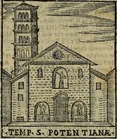 An illustration from Trattato nuouo delle cose maravigliose dell'alma città di Roma : ornato de molte figure, nel quale si discorre de 300. & più chiese (1610)