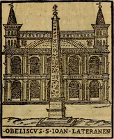 An illustration from Trattato nuouo delle cose maravigliose dell'alma città di Roma : ornato de molte figure, nel quale si discorre de 300. & più chiese (1610)