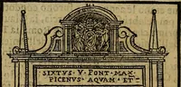 Picture 146 of 258 from Trattato nuouo delle cose maravigliose dell'alma città di Roma : ornato de molte figure, nel quale si discorre de 300. & più chiese (1610), leaf 279