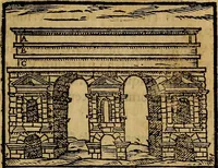 An illustration from Trattato nuouo delle cose maravigliose dell'alma città di Roma : ornato de molte figure, nel quale si discorre de 300. & più chiese (1610)