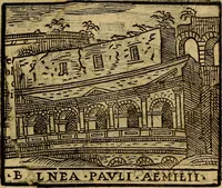 An illustration from Trattato nuouo delle cose maravigliose dell'alma città di Roma : ornato de molte figure, nel quale si discorre de 300. & più chiese (1610)