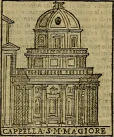 Picture 13 of 258 from Trattato nuouo delle cose maravigliose dell'alma città di Roma : ornato de molte figure, nel quale si discorre de 300. & più chiese (1610), leaf 37