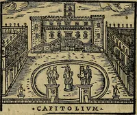 An illustration from Trattato nuouo delle cose maravigliose dell'alma città di Roma : ornato de molte figure, nel quale si discorre de 300. & più chiese (1610)