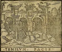An illustration from Trattato nuouo delle cose maravigliose dell'alma città di Roma : ornato de molte figure, nel quale si discorre de 300. & più chiese (1610)