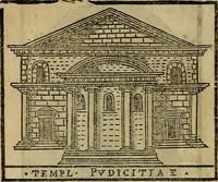 An illustration from Trattato nuouo delle cose maravigliose dell'alma città di Roma : ornato de molte figure, nel quale si discorre de 300. & più chiese (1610)