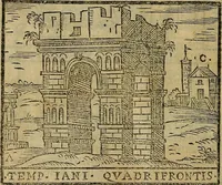 An illustration from Trattato nuouo delle cose maravigliose dell'alma città di Roma : ornato de molte figure, nel quale si discorre de 300. & più chiese (1610)