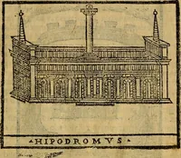 Picture 249 of 258 from Trattato nuouo delle cose maravigliose dell'alma città di Roma : ornato de molte figure, nel quale si discorre de 300. & più chiese (1610), leaf 422