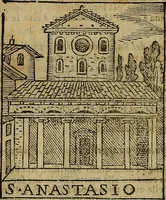 An illustration from Trattato nuouo delle cose maravigliose dell'alma città di Roma : ornato de molte figure, nel quale si discorre de 300. & più chiese (1610)