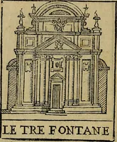 An illustration from Trattato nuouo delle cose maravigliose dell'alma città di Roma : ornato de molte figure, nel quale si discorre de 300. & più chiese (1610)