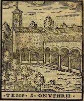 An illustration from Trattato nuouo delle cose maravigliose dell'alma città di Roma : ornato de molte figure, nel quale si discorre de 300. & più chiese (1610)