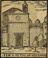 An illustration from Trattato nuouo delle cose maravigliose dell'alma città di Roma : ornato de molte figure, nel quale si discorre de 300. & più chiese (1610)