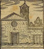 An illustration from Trattato nuouo delle cose maravigliose dell'alma città di Roma : ornato de molte figure, nel quale si discorre de 300. & più chiese (1610)
