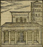 Picture 31 of 258 from Trattato nuouo delle cose maravigliose dell'alma città di Roma : ornato de molte figure, nel quale si discorre de 300. & più chiese (1610), leaf 63