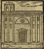 An illustration from Trattato nuouo delle cose maravigliose dell'alma città di Roma : ornato de molte figure, nel quale si discorre de 300. & più chiese (1610)