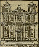 An illustration from Trattato nuouo delle cose maravigliose dell'alma città di Roma : ornato de molte figure, nel quale si discorre de 300. & più chiese (1610)