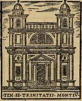 An illustration from Trattato nuouo delle cose maravigliose dell'alma città di Roma : ornato de molte figure, nel quale si discorre de 300. & più chiese (1610)
