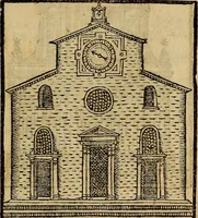 An illustration from Trattato nuouo delle cose maravigliose dell'alma città di Roma : ornato de molte figure, nel quale si discorre de 300. & più chiese (1610)